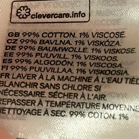 Divided Women's Cropped Button-Front Blouse Gray Size M Casual Spring - Picture 6 of 14